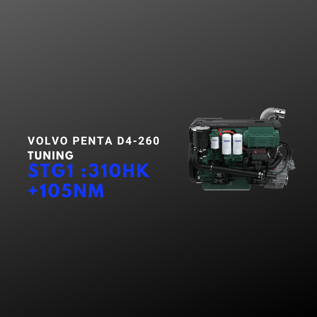 Volvo Penta D4-260 Tuning