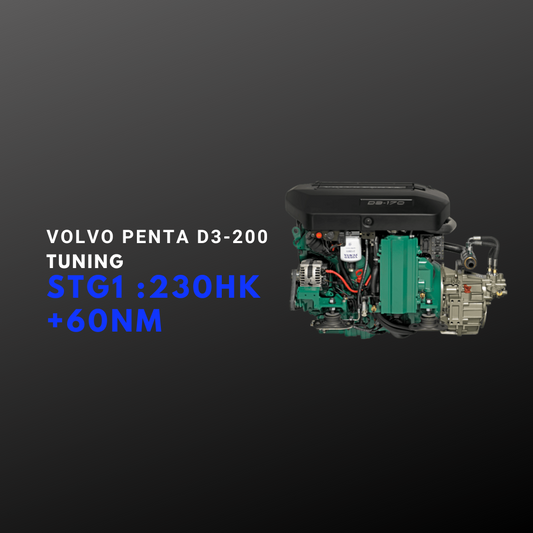 Volvo Penta d3-200 Tuning
