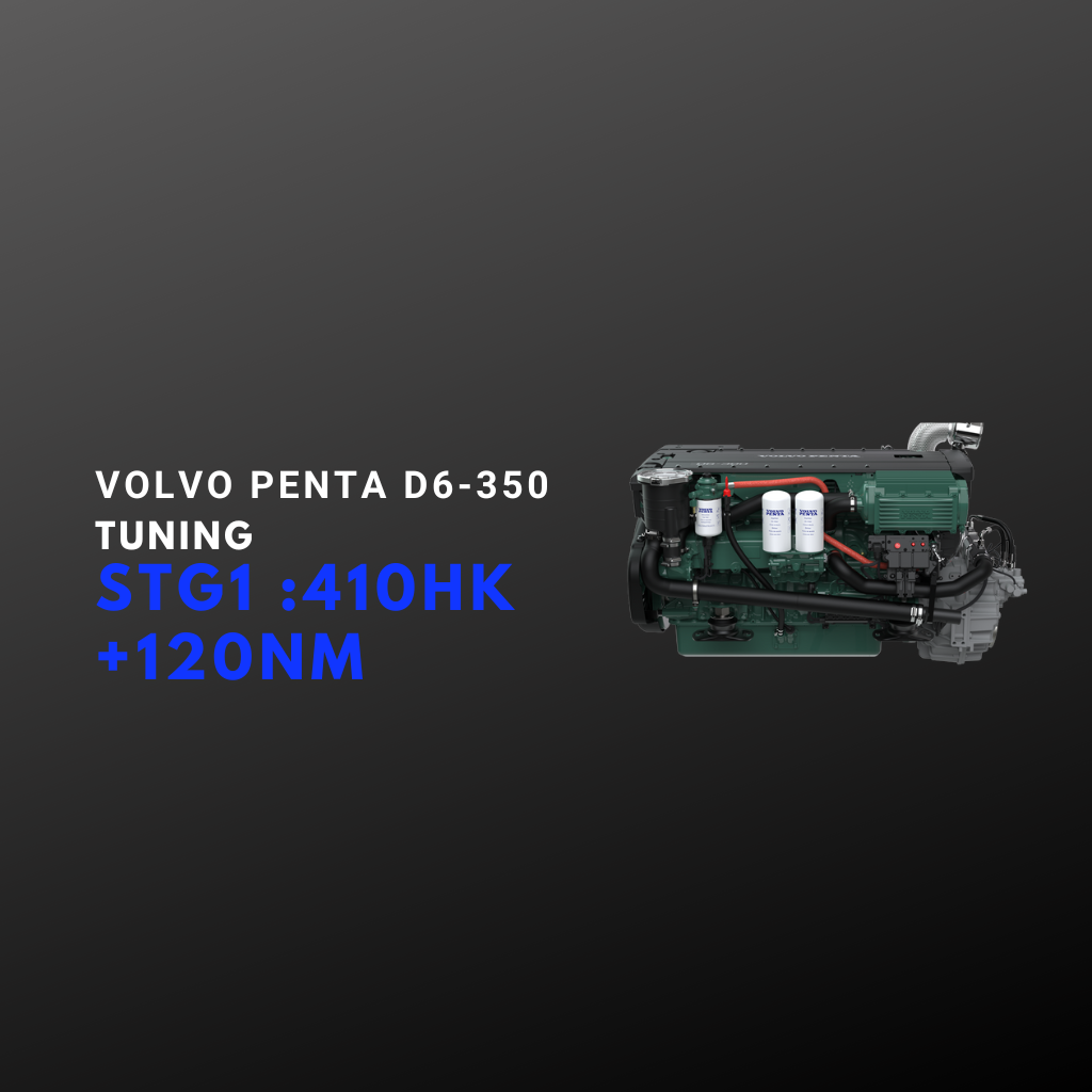 Volvo Penta D6-350 Tuning